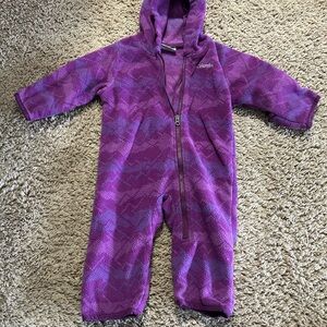 Columbia Vibrant Purple Kids Footie